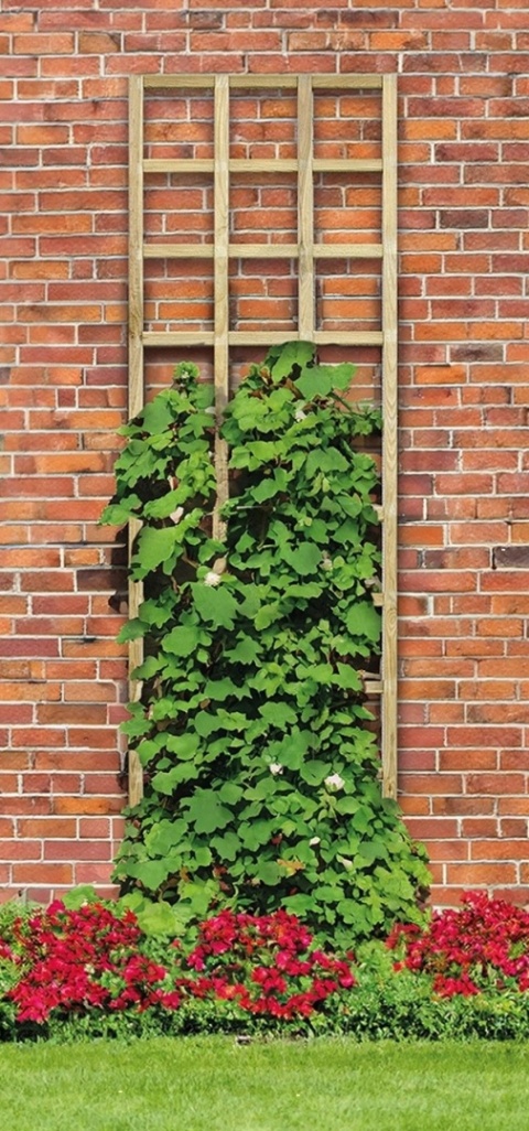 Kratownica ogrodowa prosta 60x180cm , impregnowana ziel.