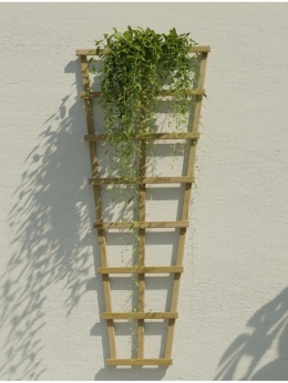 Kratownica ogrodowa trapezowa 30/65x150cm , impregnowana ziel.