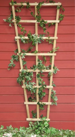 Kratownica ogrodowa trapezowa 30/65x150cm , impregnowana ziel.