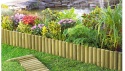 Mini płotek - palisada 60x30x4,5cm impr. ziel.
