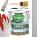 Olej do drewna HOUTOLIE Koopmans 040 2,5L SZARY CHORWACKI + GRATISY