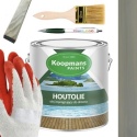 Olej do drewna HOUTOLIE Koopmans 050 5L SZARY KRAKOWSKI + GRATISY