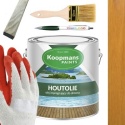 Olej do drewna HOUTOLIE Koopmans 104 5L DĄB KRÓLEWSKI + GRATISY