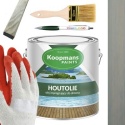 Olej do drewna HOUTOLIE Koopmans 229 5L SZARY LONDYŃSKI + GRATISY
