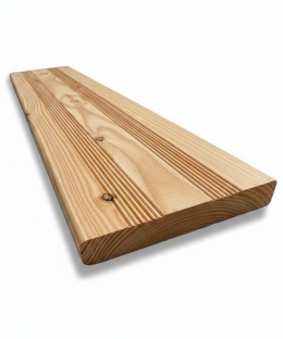 Deska tarasowa modrzew ryflowana, klasa A/B 60x14,5x2,7cm