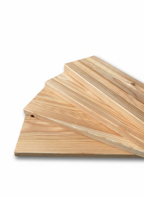 Deska tarasowa modrzew ryflowana, klasa A/B 200x14,5x2,7cm