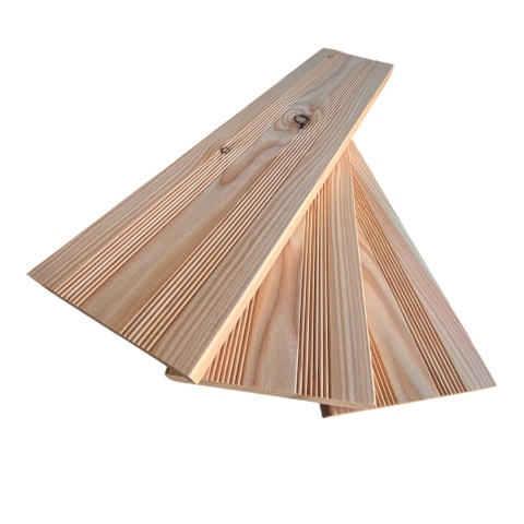 Deska tarasowa modrzew ryflowana, klasa A/B 120x14,5x2,7cm