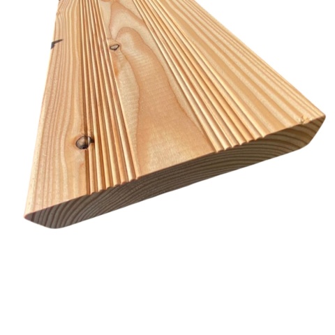 Deska tarasowa modrzew ryflowana, klasa A/B 100x14,5x2,7cm