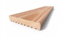 Deska tarasowa modrzew ryflowana, klasa C 200x14,5x2,6cm