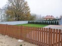Sztacheta zaokrąglona na płot, deska 140x9x1,9cm impregnowana