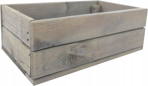 Doniczka, skrzynka drewniana, MYSZKA 36x22x14cm Doniczka, skrzynka drewniana, MYSZKA 36x22x14cm